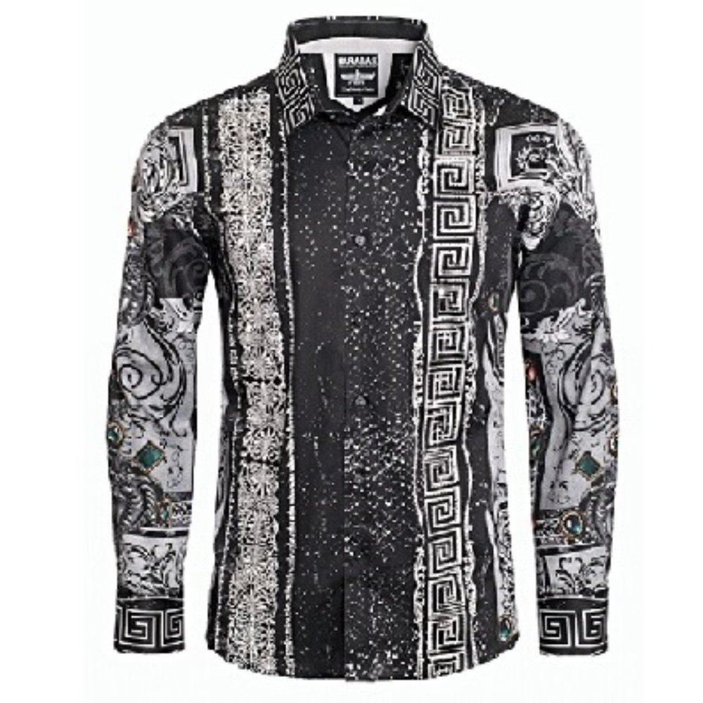 🆕 "SUMMER NIGHT STONE" LONG SLEEVE SHIRT - MEN - LARGE ONLY